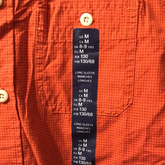 Gap Button down shirt for UK 8-9 year Old kids Size M - Picture 8 of 10